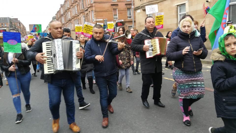 Romani community in Glasgow 