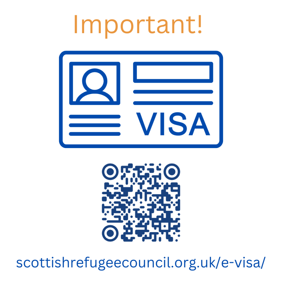 Important! With an illustrated image of a visa. The QR code and link go to the link in the article text. 