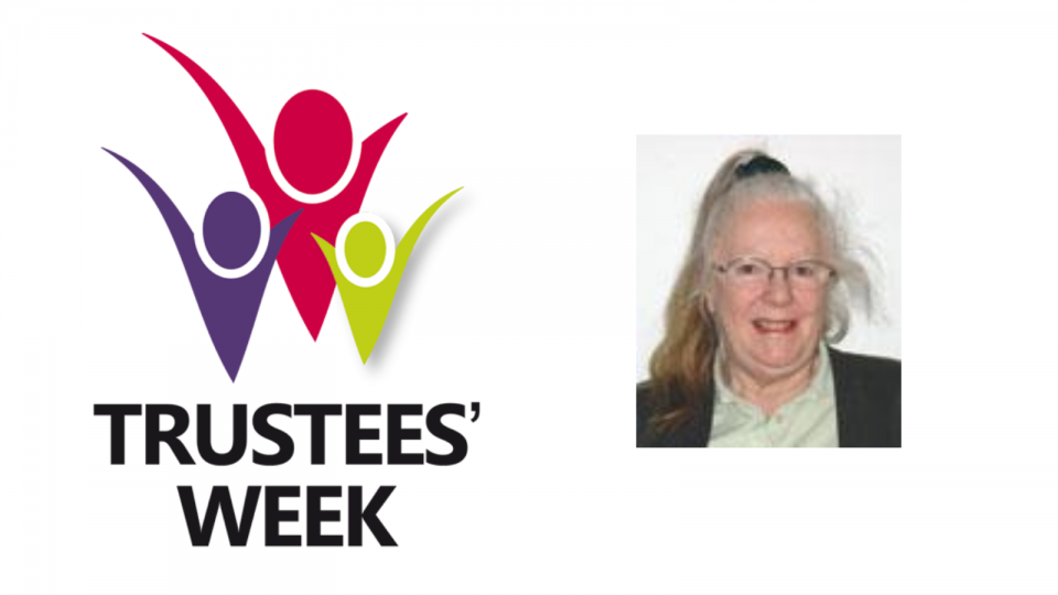 trustees week logo and photo of board member